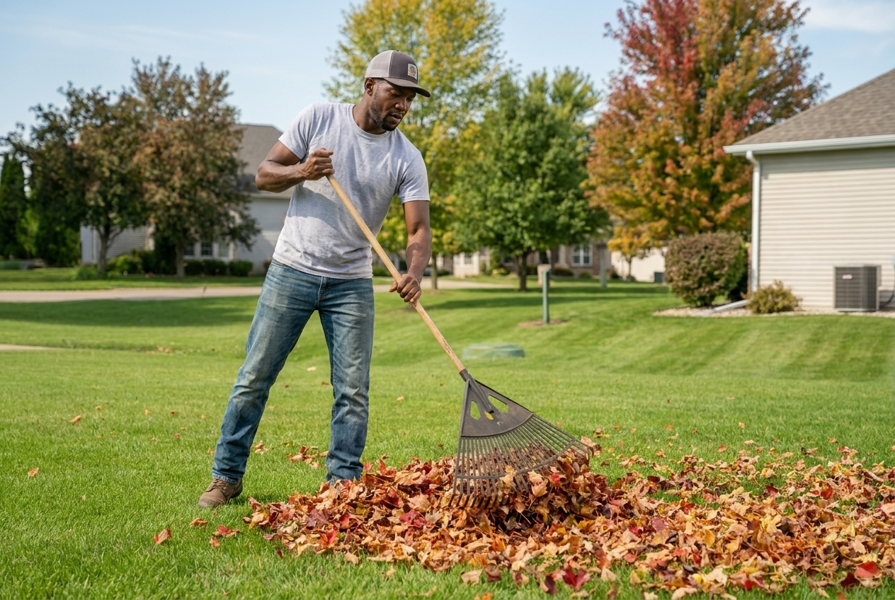 Seasonal cleanup service